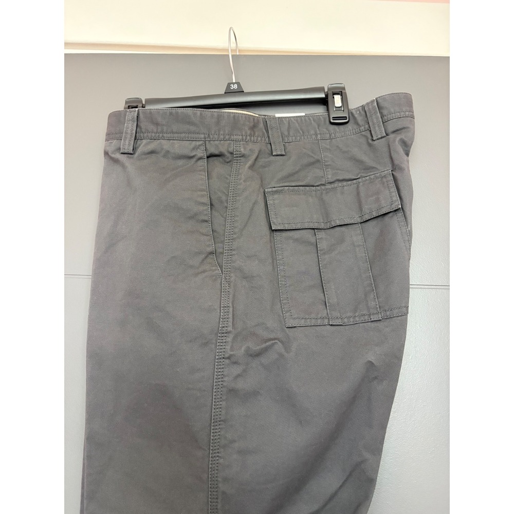 Dockers Mens Comfort Waist Khaki Pants Gray Classic Fit Cargo 38x30 466453 - Picture 4 of 5